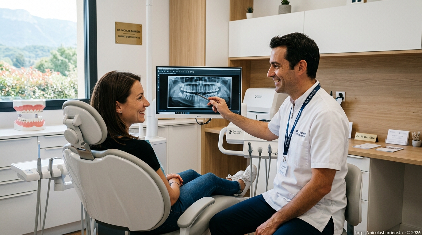 Consultation chez un orthodontiste