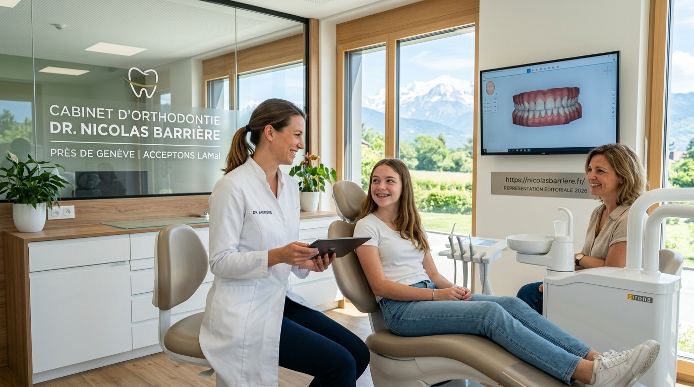 Orthodontiste frontalier acceptant la LAMAL pour les patients résidant à Genève