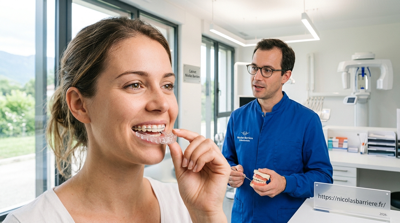 contention-fixe-ou-gouttiere-de-nuit-orthodontiste-divonne-processus Comparaison entre fil de contention fixe et gouttière transparente de nuit