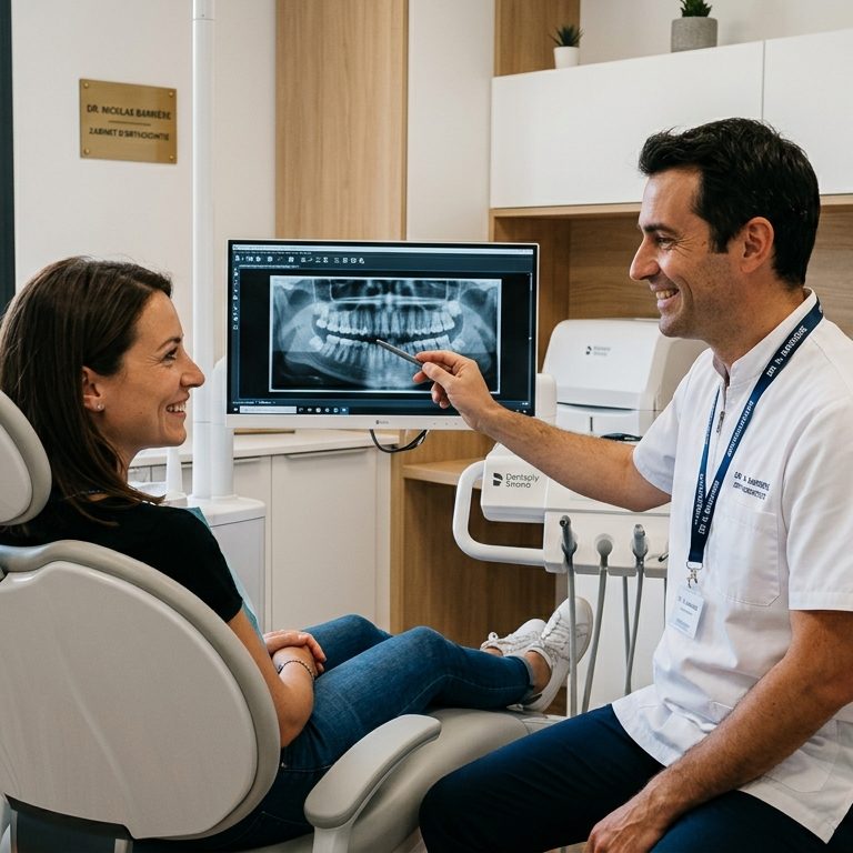 Consultation chez un orthodontiste