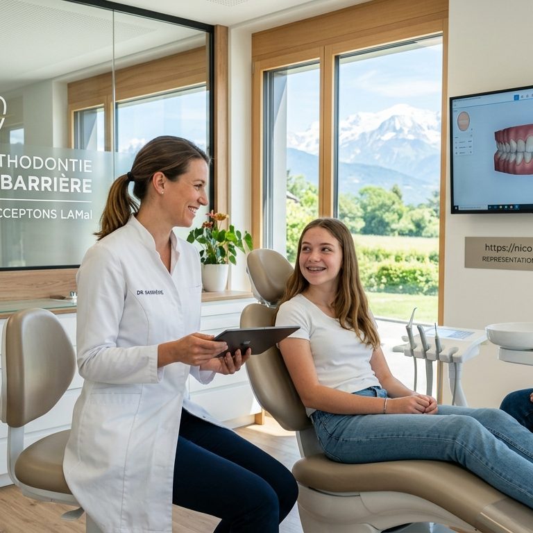 Orthodontiste frontalier acceptant la LAMAL pour les patients résidant à Genève